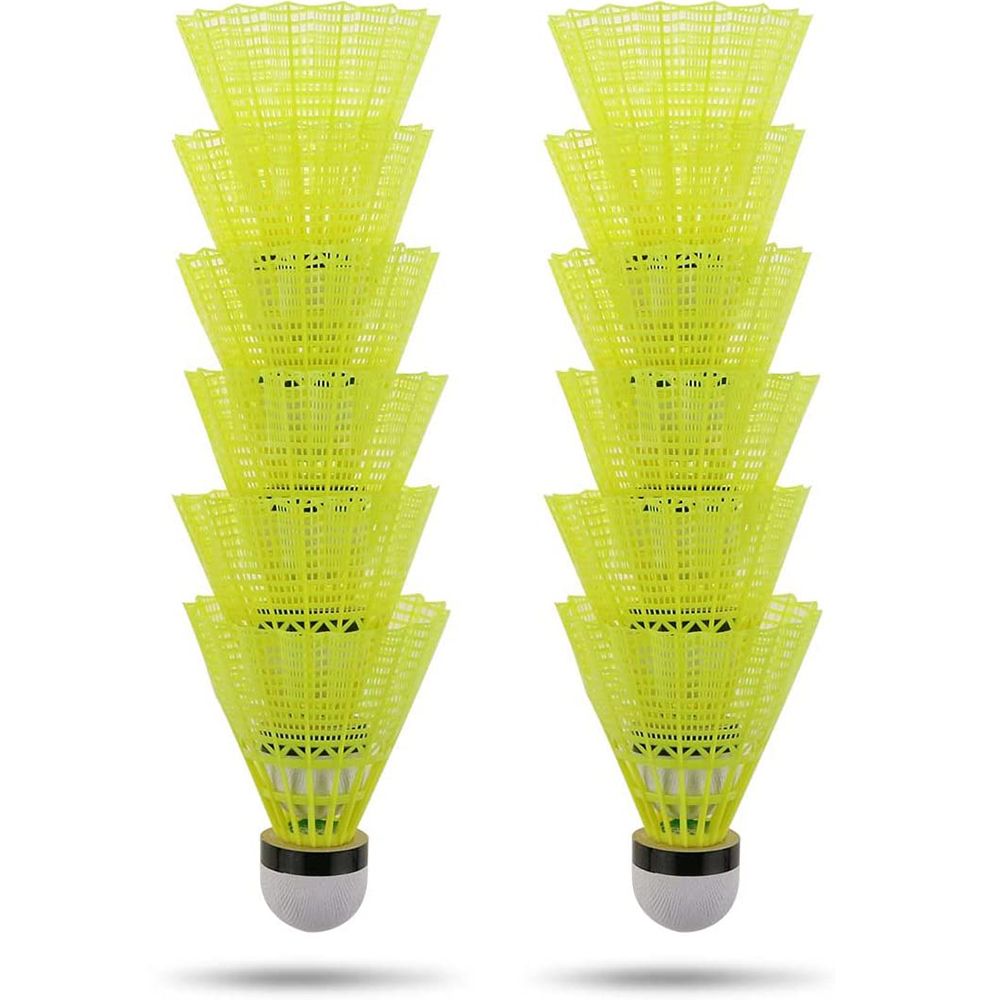 Nylon Badminton Shuttlecocks w - Feather Shuttlecock ulasan dan harga