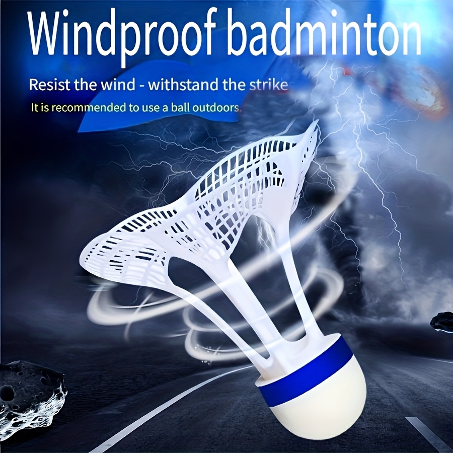 8pcs, Wind-Resistant Badminton - Badminton Materi ulasan dan harga