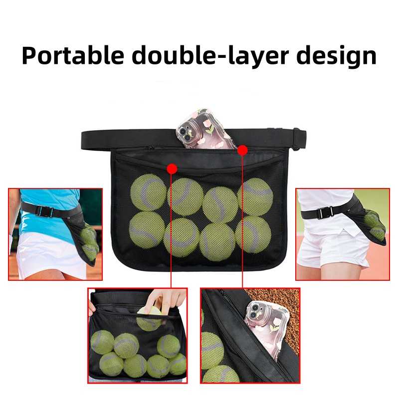 Team Training Tennis Ball Wais - Badminton Bag ulasan dan harga