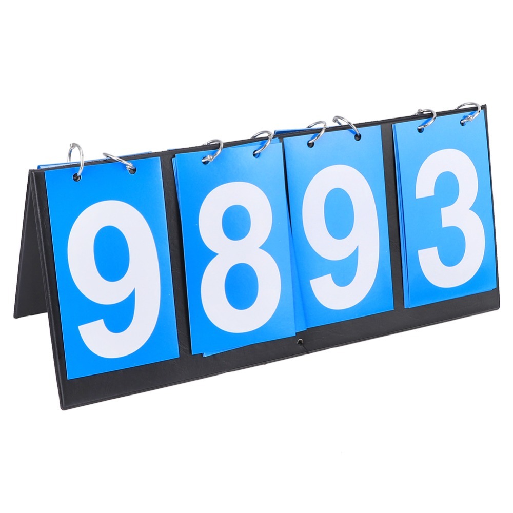 Blue 4‑Digit Scoreboard Flip D - Scoreboard Digital ulasan dan harga